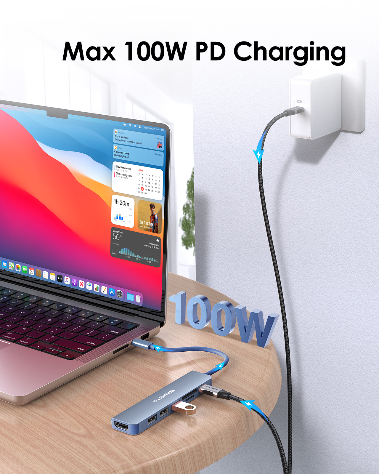 Bộ chuyển đổi USB-C 7 trong 1 CE18HCR