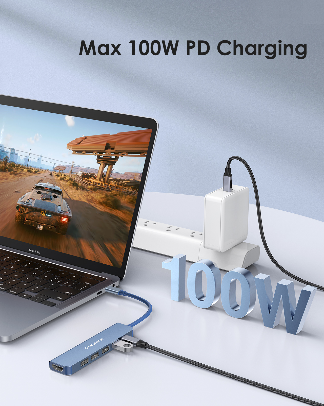 Bộ chuyển đổi USB-C 6 trong 1 CE17H