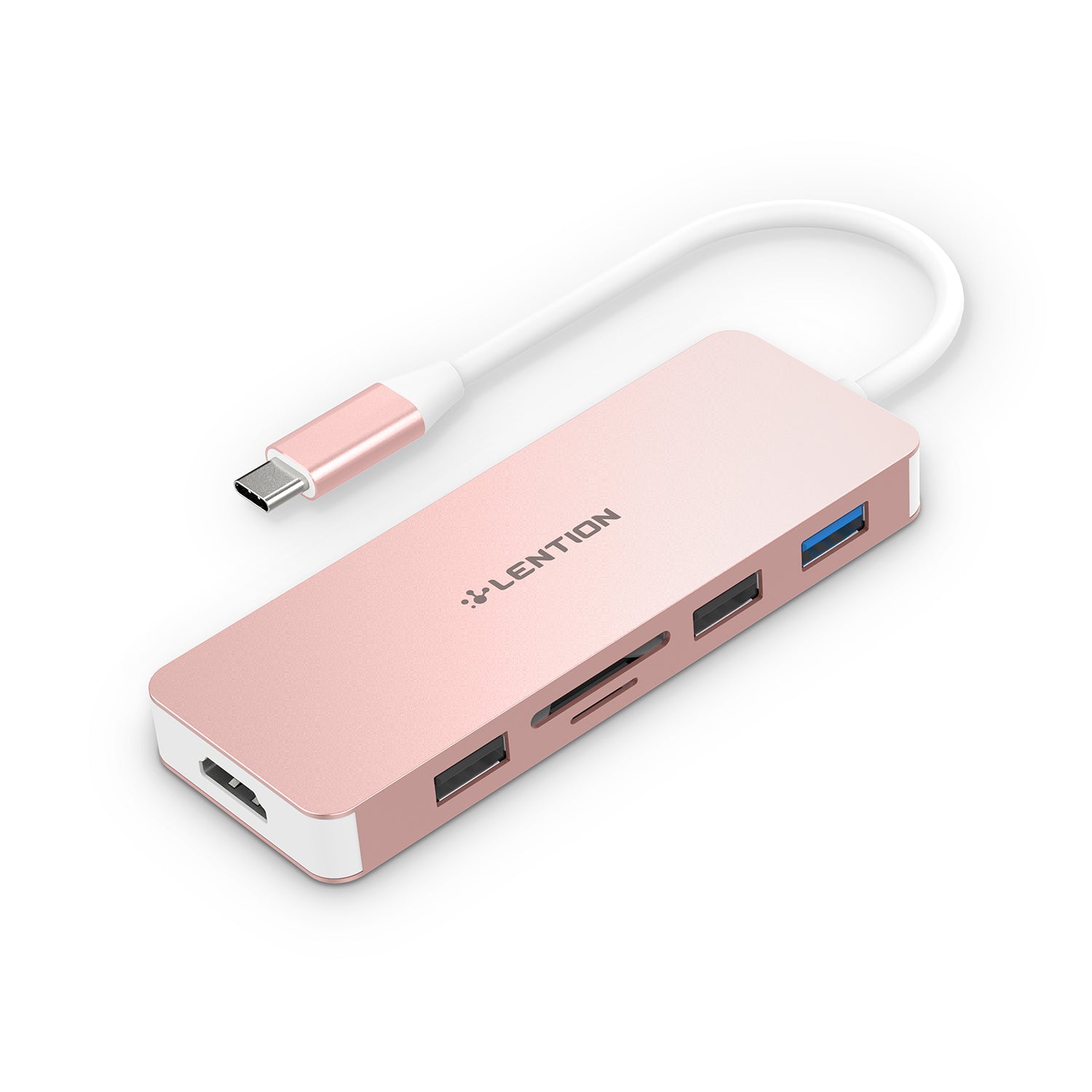 Bộ chuyển đổi USB-C 7 trong 1 Lention C17