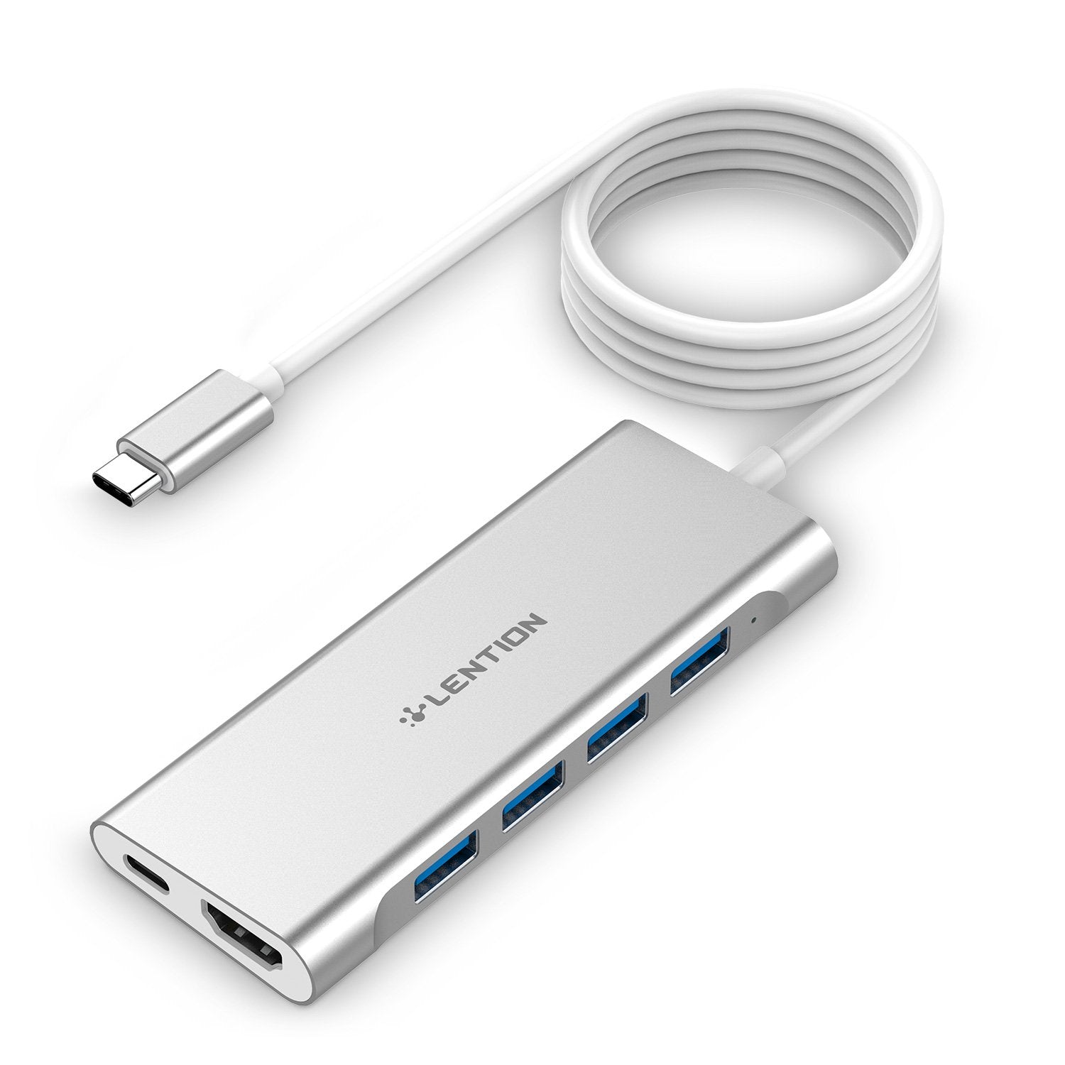 Bộ chuyển đổi USB-C 6 trong 1 Lention C35H-1M