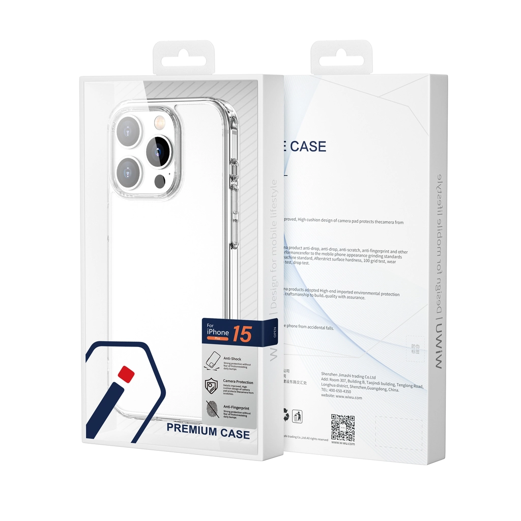 Ốp WIWU IPHONE nhựa cứng trong suốt TPP-109