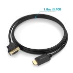 Cáp chuyển đổi HDMI to VGA (1.8M) Lention HV-1.8M