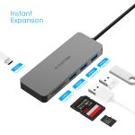 Bộ chuyển đổi USB-C 6 trong 1 Lention C16s