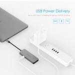 Bộ chuyển đổi USB-C 7 trong 1 Lention C17