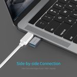 Đầu chuyển đổi USB-C sang USB-A 3.0  Lention C3