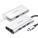 Bộ chuyển đổi USB-C 6 trong 1 Lention C65HE