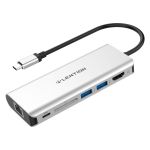 Bộ chuyển đổi USB-C 6 trong 1 Lention C68