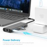 Bộ chuyển đổi USB-C 6 trong 1 Lention C68