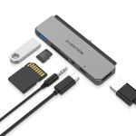 Bộ chuyển đổi USB-C 6 trong 1 Lention CS17 (tương thích nhất với Ipad pro/air mới)