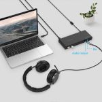 Bộ chuyển đổi USB-C 15 trong 1 Lention Ultra 5K D92HDEAM