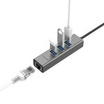 Bộ chuyển đổi USB-A 4 trong 1 Lention H23s