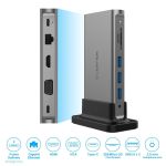 Bộ chuyển đổi USB-C 10 trong 1 Lention D55HEA