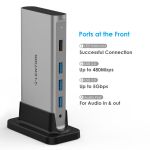 Bộ chuyển đổi USB-C 9 trong 1 Lention D53HEAVCR