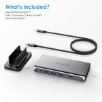 Bộ chuyển đổi USB-C 9 trong 1 Lention D53HEAVCR