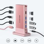 Bộ chuyển đổi USB-C 9 trong 1 Lention D53HEAVCR