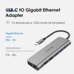 Bộ chuyển đổi USB-C 10 trong 1 Lention C69HEACR