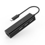 Bộ chuyển đổi USB-C 4 trong 1 Lention UC-USB2.0